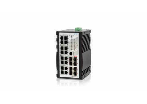 CTC UNION - Industrial Managed FE PoE Switch - IFS-1608GSM-8PH
