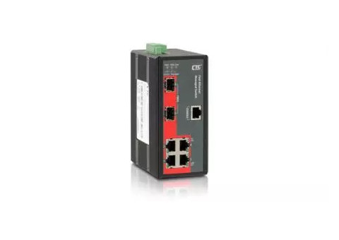 CTC UNION - Industrial Managed Fast Ethernet Switch - IFS-402GSM