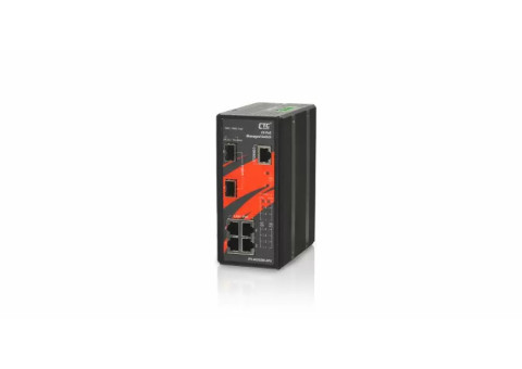 CTC UNION - Industrial Managed FE PoE Switch - IFS-402GSM-4PU