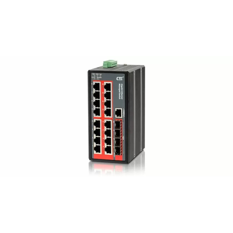 CTC UNION - Industrial Managed GbE Switch - IGS-1604SM CTC UNION - Industrial Managed GbE Switch - IGS-1604SM