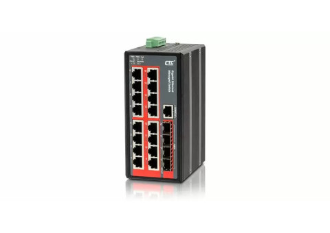 CTC UNION - Industrial Managed GbE Switch - IGS-1604SM