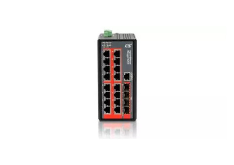 CTC UNION - Industrial Managed GbE Switch - IGS-1604SM