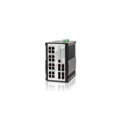 CTC UNION - Industrial Managed GbE PoE Switch - IGS-1608SM-16PH