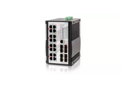 CTC UNION - Industrial Managed GbE PoE Switch - IGS-1608SM-16PH