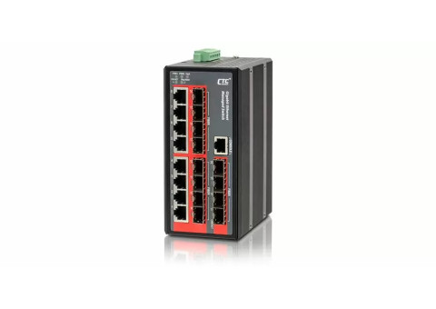 Industrial Managed GbE Switch - IGS-812SM
