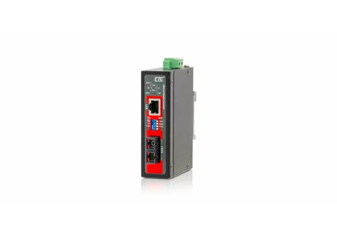 Industrial Fast Ethernet Media Converter - IMC-100C - it