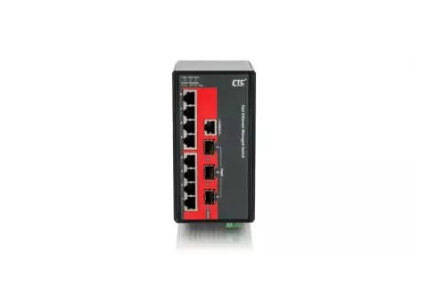 IEC 61850-3 Managed FE Switch - IPS-803GSM
