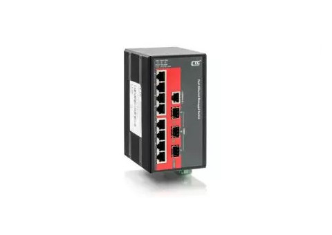 IEC 61850-3 Managed FE Switch - IPS-803GSM