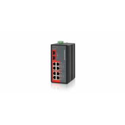 CTC UNION - Industrial FE PoE Switch - IFS-802GS-8PH