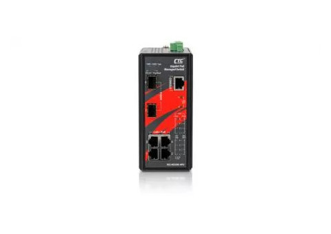 Industrial Managed GbE PoE Switch - IGS-402SM-4PU - it