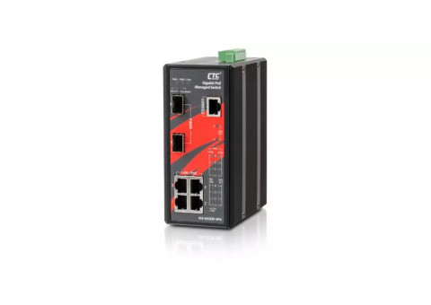 Industrial Managed GbE PoE Switch - IGS-402SM-4PU - it