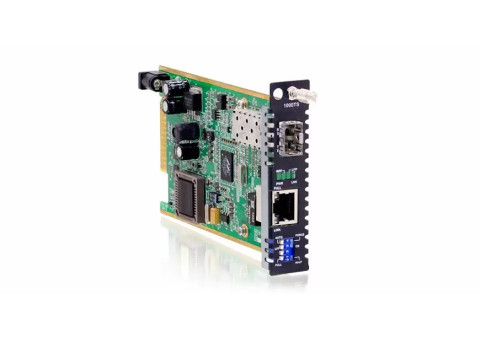 CTC UNION - 1000Base-T to 1000Base-X SFP Media Converter Card-FRM220-1000TS