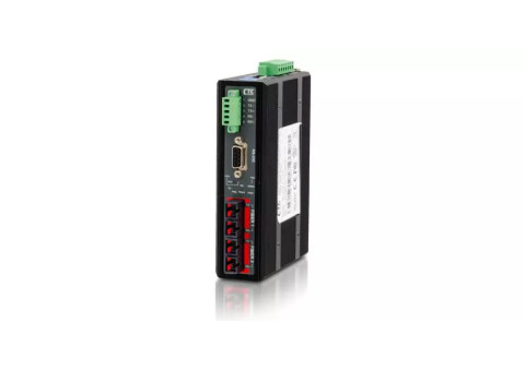 CTC UNION - Industrial Serial to Fiber Media Converter - IFC-FDC