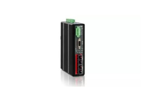 CTC UNION - Industrial Serial to Fiber Media Converter - IFC-FDC